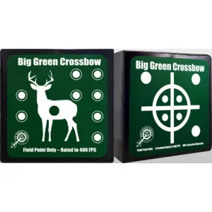 BIG GREEN TARGETS CROSSBOW PRO 20X20X14