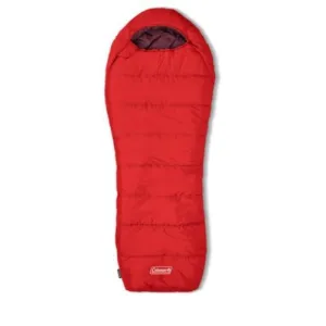 COLEMAN Tidelands 40o Mummy Insulated Sleeping Bag - Red