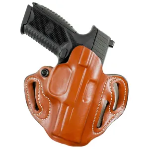DESANTIS Speed Scabbard Tan S&W MP 5.7 Belt Loop Mount RH