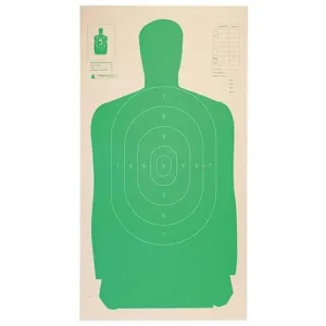 CHAMPION Target, B27CB Cardboard Silhouette 24x45" Green 25