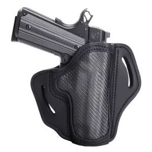 1791 GUNLEATHER BH1 OWB 01 Stealth Black Leather Right Hand