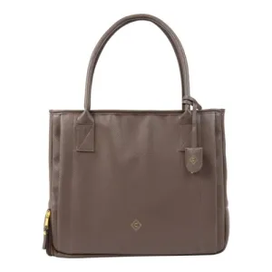 ALLEN Girls Wit Guns Concealed Casual Cosmit Tote, Lockable | Espresso