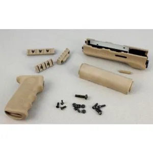 HOGUE AK-47/AK-74 (Longer Yugo) Kit OM Grip/Forend FDE
