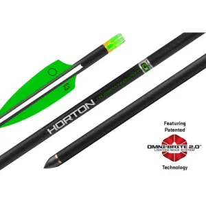 HORTON CROSSBOWS Omni-Brite 2.0 Lighted Carbon Arrows 20" 416Gr