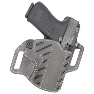 VERSACARRY Decree OWB Size 01 Gray Leather Belt Slide