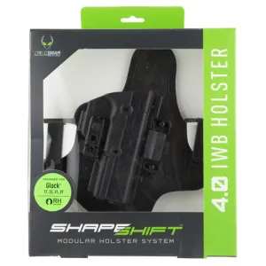 ALIEN GEAR HOLSTERS ShapeShift 4" IWB Black Belt Clip Fits Ruger LC9