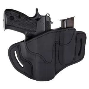 1791 GUNLEATHER BH2.1M1.2 Combo OWB 2.1 Stealth Black Leather