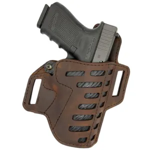 VERSACARRY Compound Forward Cant Kydex Dbl Ply Brn Sz 3
