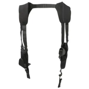 UNCLE MIKE'S Vert Shoulder Holster Pro-Pak Black Size 2, RH