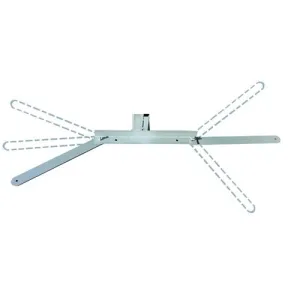 GPS Metal Target Stand Folding compact legs, Adj, Gray