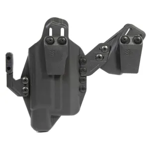 BLACKHAWK Stache IWB Sz 02 Blk Glk19/23/32/45 Belt 1.5" Ambi