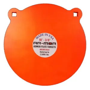AR-MOR TARGETS 10 x 3/8" Round Gong Armour Plate Target