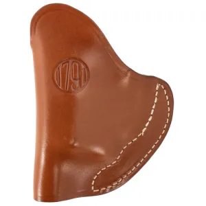 1791 GUNLEATHER Revolver IWB Tuckable Size 1 Classic Brown RH