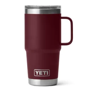 YETI Rambler 20 oz Travel Mug Wild Vine Red