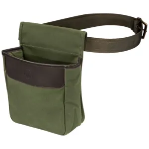 BERETTA Waxwear Shell Pouch Green Cotton/Leather 50rd