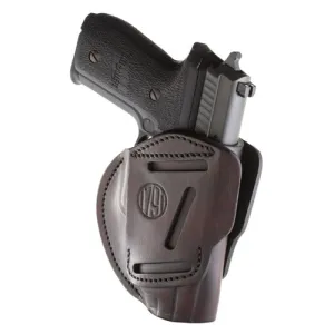 1791 GUNLEATHER 3 Way Holster OWB Size 5 Signature Brown Ambi