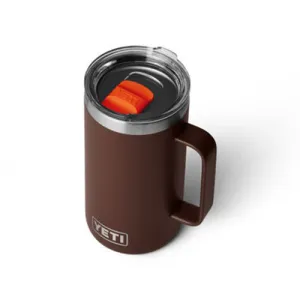YETI Rambler 24 oz Mug MS Wetlands Brown