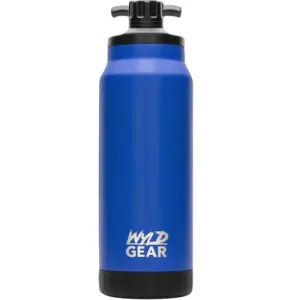 WYLD GEAR Mag Flask 34 oz Royal Blue