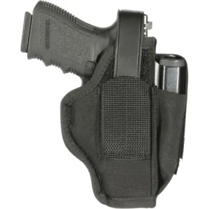 BLACKHAWK Multi-Use IWB/OWB Sz 36 Blk Cordura BeltClip Ambi