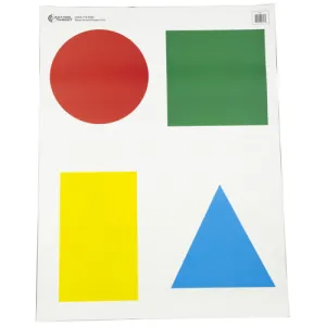 ACTION TARGET Discretionary Command Training Target V1 19" x 25"