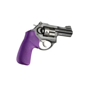 HOGUE LCR No Finger Groove Rubber Cushion Grip - Purple