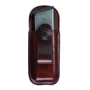 BIANCHI #21 Single Mag Pouch Blk Sz4 .45 Stagger Glk 20/21