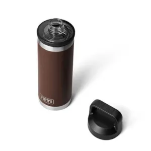 YETI Rambler 18 oz Bottle Chug Wetlands Brown