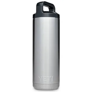 YETI Rambler Bottle w/ Bottle Chug Cap - 18 Oz | Stainless
