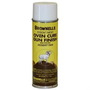 BROWNELLS OVEN CURE GUN FINISH DESERT TA