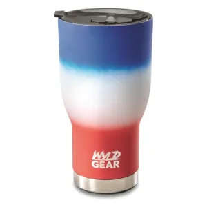 WYLD GEAR Tumbler 30 oz Red White & Blue