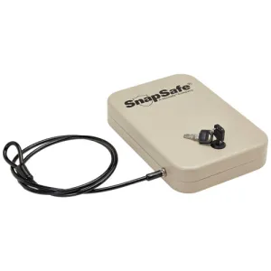 SNAPSAFE Lock Box w/ Key Lock LG - FDE