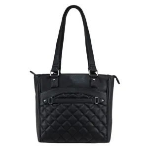 NCSTAR VISM Concealed Carry QUILTED TOTE- BLACK