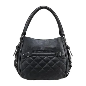 NCSTAR VISM Concealed Carry QUILTED HOBO BAG-BLACK