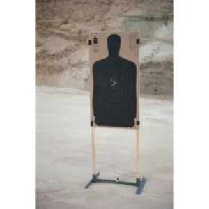 GPS Metal Target Stand 18-24" Adjustable Width Gray