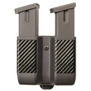 BLACKHAWK Dbl Mag Case-Dbl Row-CF 9 mm/. 40 Cal/.45 Cal