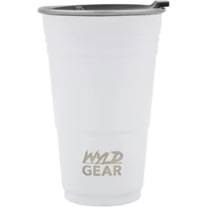 WYLD GEAR Party Cup 24 oz White