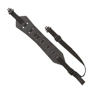 ALLEN Bighorn Rubber Sling, Charcoal Pad w/Black Web