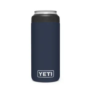 YETI Rambler Stainless Steel Slim Can Insulator - Navy
