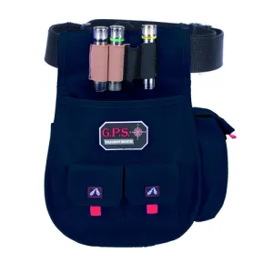 GPS Deluxe Shell Pouch Twin Pouches-Web Belt Dark Blue