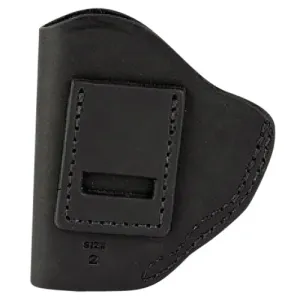 UNCLE MIKE'S IWB Holster Size 2 Black RH Revolvers J-Frame