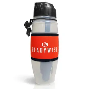 READY WISE Seychelle Water Filtration Bottle for Cooking - 28 Oz