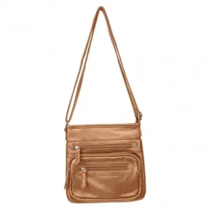 NCSTAR VISM Small Messenger Crossbody Bag - Brown