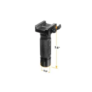 LEAPERS UTG 3.6 Covert Op QD Lever Mount Metal Foregrip
