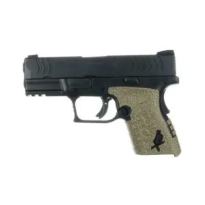 TALON GRIPS Spg XDM Cmpct 9mm/40 LG BKSTRP