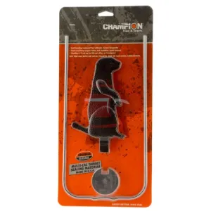 CHAMPION Duraseal Single 7" Black Varmint Target