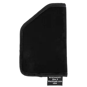 BLACKHAWK TecGrip Size 03, Fits 2" 5 Shot Revolvers Ambi Blk