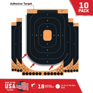 ALLEN EZ AIM Adhesive Silhouette 12" x 18" 10