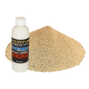 BERRY'S Brass Polishing Kit -8oz Bright Brass/6lb Corn