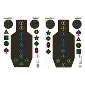 CHAMPION Visicolor Training Series Silhouette #2 12pack