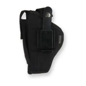 BULLDOG Pstol Hlster Belt Loop/Clip Ambi Lrg Rev 3-4" Blac